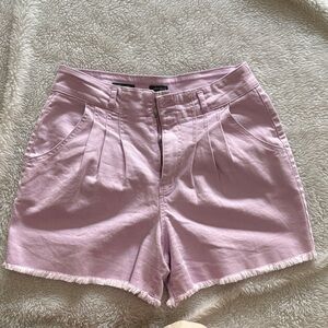 Wild Fable Light Purple High Waist Shorts